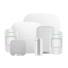 Ajax Hub Kit 3 DD House With Keypad White